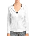thumbnail image 4 of Sofra Ladies Thin Zip-Up Hoodie Jacket Plus Size, 4 of 5