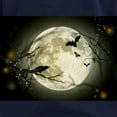 thumbnail image 3 of CafePress - Halloween Moon Spooky Crows Long Sleeve T Shirt - Women's Long Sleeve Graphic Tee Casual Fit, 3 of 4