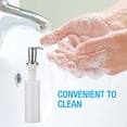 thumbnail image 6 of Kitchen Sink Soap Dispenser ,Stainless Steel Liquid Hand Lotion Shampoo Dispenser Pump Built in, 6 of 12