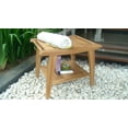 thumbnail image 2 of Teak Shower Bench, 2 of 3