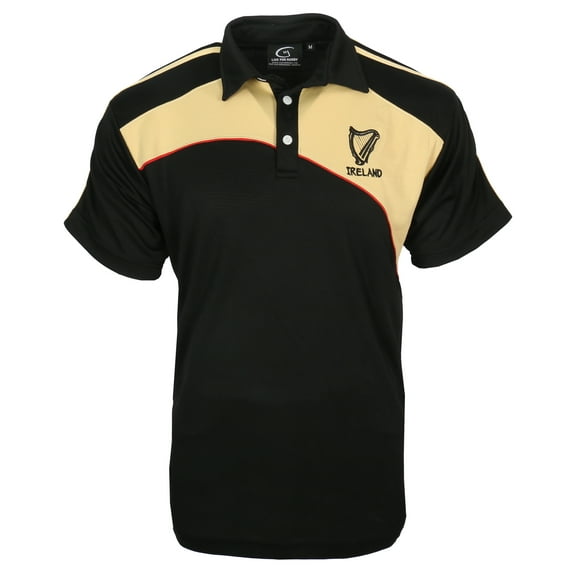 Malham Ireland Harp Breathlite Golf Polo Short Sleeved T Shirt for Men