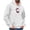 White, variant on Turilly Hoodies Men Christmas Print Hoodie With Kangaroo Pocket Casual Pullover Sweatshirt