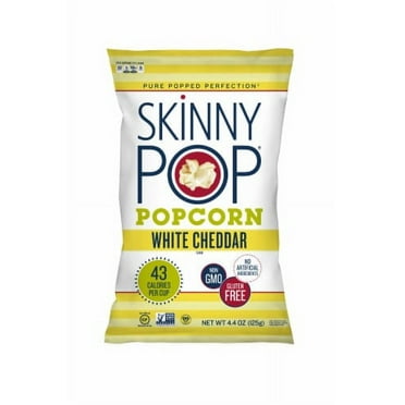 2X - SkinnyPop White Cheddar Popcorn-4.4oz