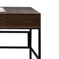 thumbnail image 3 of Writing Desk with Lift Top Storage and USB Plugin Brown - Saltoro Sherpi, 3 of 6