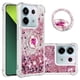 thumbnail image 1 of Funda para Xiaomi Redmi Note 13 Pro 5G con Brillo Líquido Flotante, Purpurina, Parachoques y Anillo Giratorio Soporte, 1 of 5