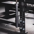 thumbnail image 2 of Titan Fitness TITAN Series Pair Vertical Mount Olympic Barbell Holders, Single Bar Hold, Bolt-On Rack Mount, 2 of 7