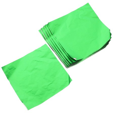 WRISTBIQUE Tsgiving Candy Packaging Foil Green 200 Sheets