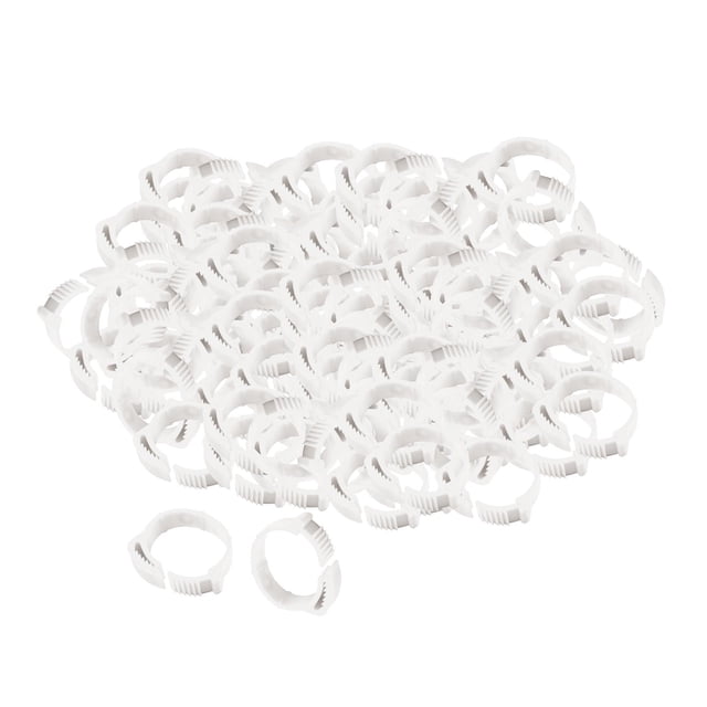 Paquete de 100 Anillos Ajustables para Identificación de Aves Jinwen