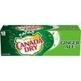 thumbnail image 5 of Canada Dry Ginger Ale, 12 fl oz cans (pack of 12), All Natural Family Pack, 5 of 5