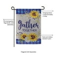 thumbnail image 5 of Evergreen Gather Suede Garden Flag 12 x 18 Inches Indoor Outdoor Decor, 5 of 6