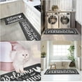 thumbnail image 6 of Chicken Anti-Fatigue Kitchen Rug Set of 2 Welcome Farmhouse Rooster Black Cushioned Kitchen Floor Mat, Standing Mat Waterproof Non-Slip Kitchen Mats and Rugs PVC Ergonomic Comfort Foam Rug, 6 of 6
