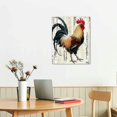 thumbnail image 3 of Nawypu  Rustic Rooster Kitchen Decor Cute Chicken Picture Frames Canvas Print Wall Art, 3 of 5