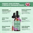 thumbnail image 4 of Lymphatic Drainage Drops, 10-in-1 Lymphatic Supplements with Echinacea & Burdock Root- Immune & Detox Boost, Advanced Absorption, Non-GMO (2 fl oz, 2 Pack), 4 of 10