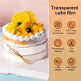 thumbnail image 3 of Baking Acetate Sheets,  for Baking, Transparent Acetate Cake Collars, Acetate Rolls for Cake Chocolate, 3 of 7