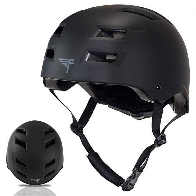 bike helmets for longboarding Color Gradient Adjustable Kids Helmet with Knee & Elbow Pads Set | Multi-Sport Safety Gear Boys & Girls Ages 5-14 24in) A strong ABS outer shell and EPS foam insert will ensure to safely protect your head from impact Understanding Downhill Skateboarding Helmets -