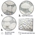 thumbnail image 3 of Designart "Cloud Of White Canopies" Sky Floater Framed Canvas Prints, 3 of 5