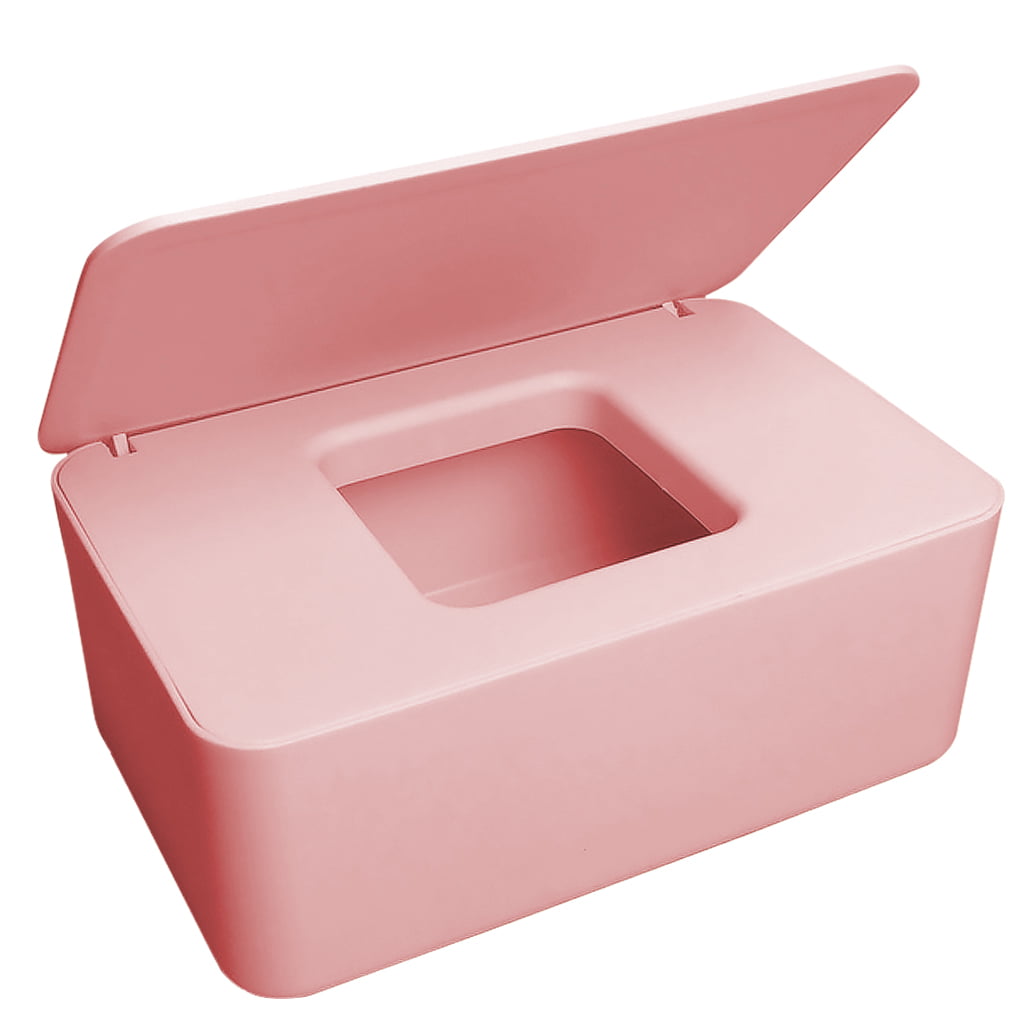 Dry Wet Tissue Paper Case Baby Wipes Napkin Storage Box Plastic Holder c 