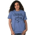 thumbnail image 2 of Colorado is Calling and I Must Go Women's Plus Size Graphic Tee Brisco Brands 3X, 2 of 3