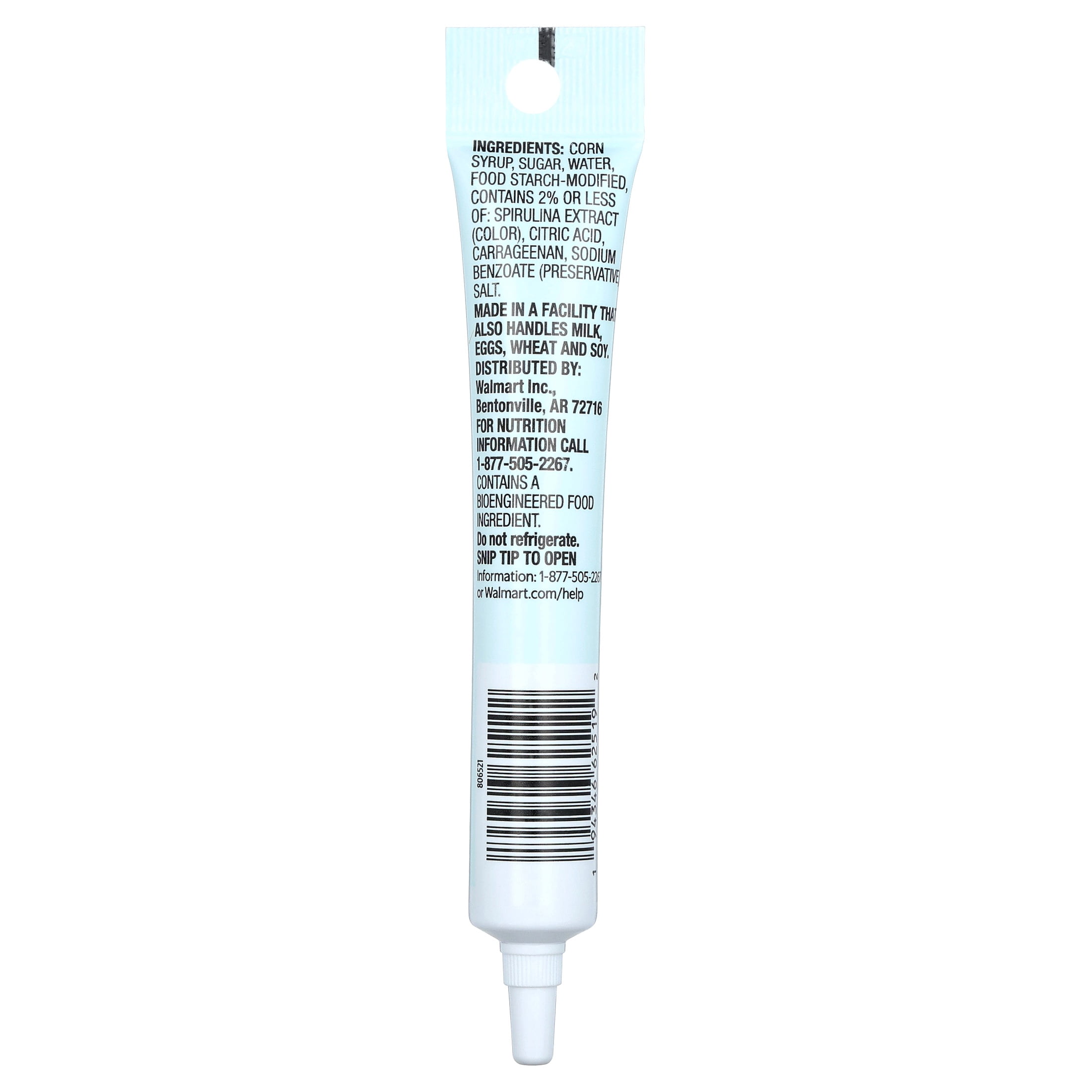 Great Value Decorating Gel, Blue, 1.2 oz