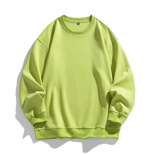 pstuiky manga larga para hombre, Camisa blusa con capucha ligera de color liso para hombre con cuello redondo suelto y base de regazo Tops de hombre s