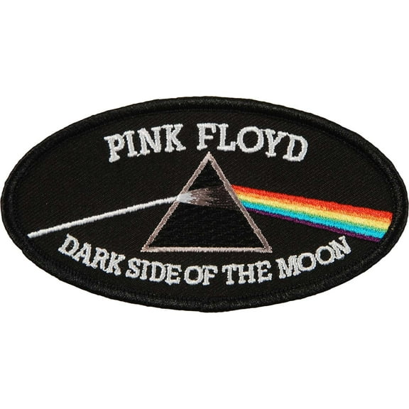 Pink Floyd Men's Embroidered Patch Black
