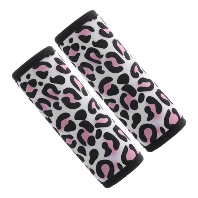 OUNONA Coussin de Barre 2 Pcs Rouge Vin Accessoires de Gym Coussinets de Prise Détachables pour Musculation