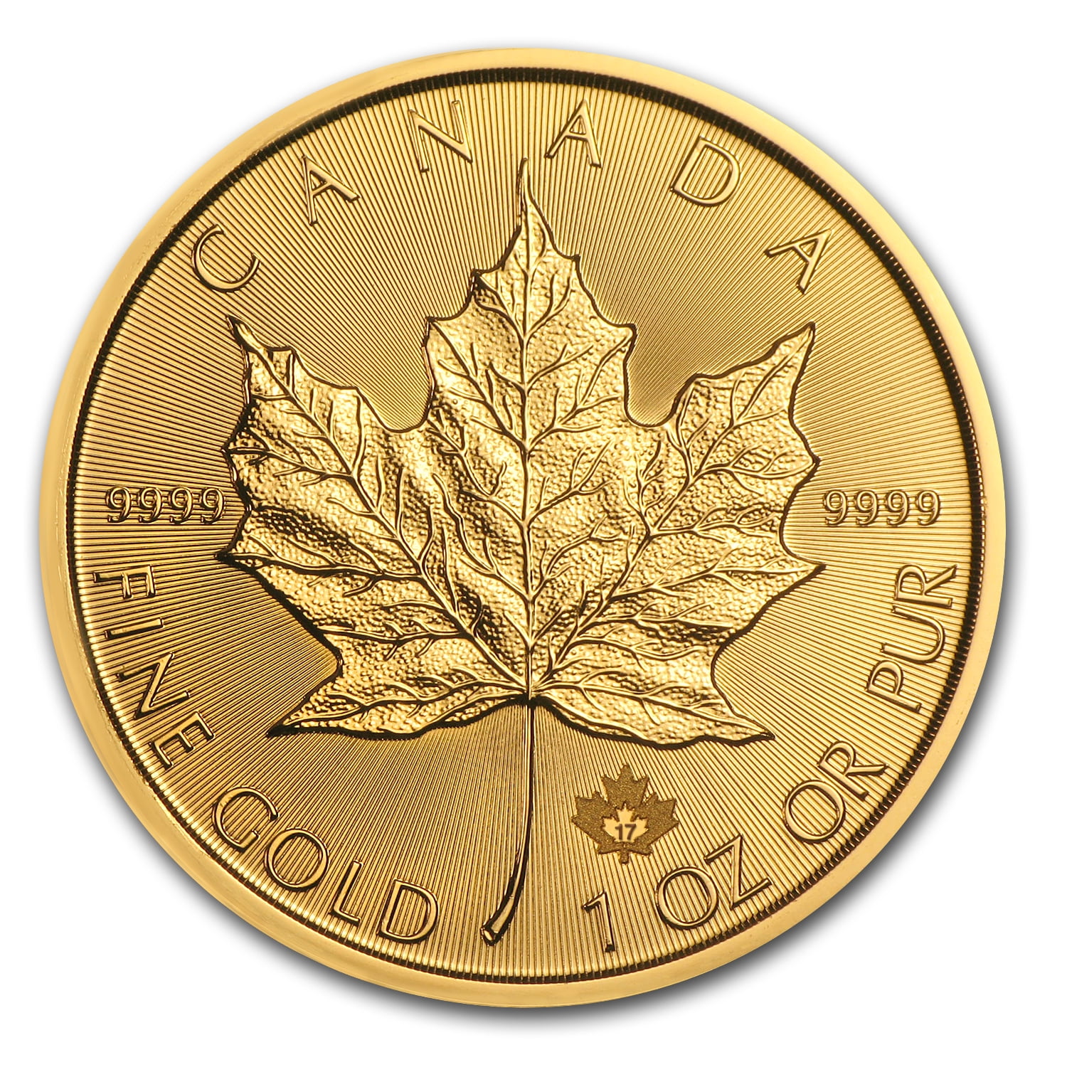 royal-canadian-mint-2017-canada-1-oz-gold-maple-leaf-bu-walmart