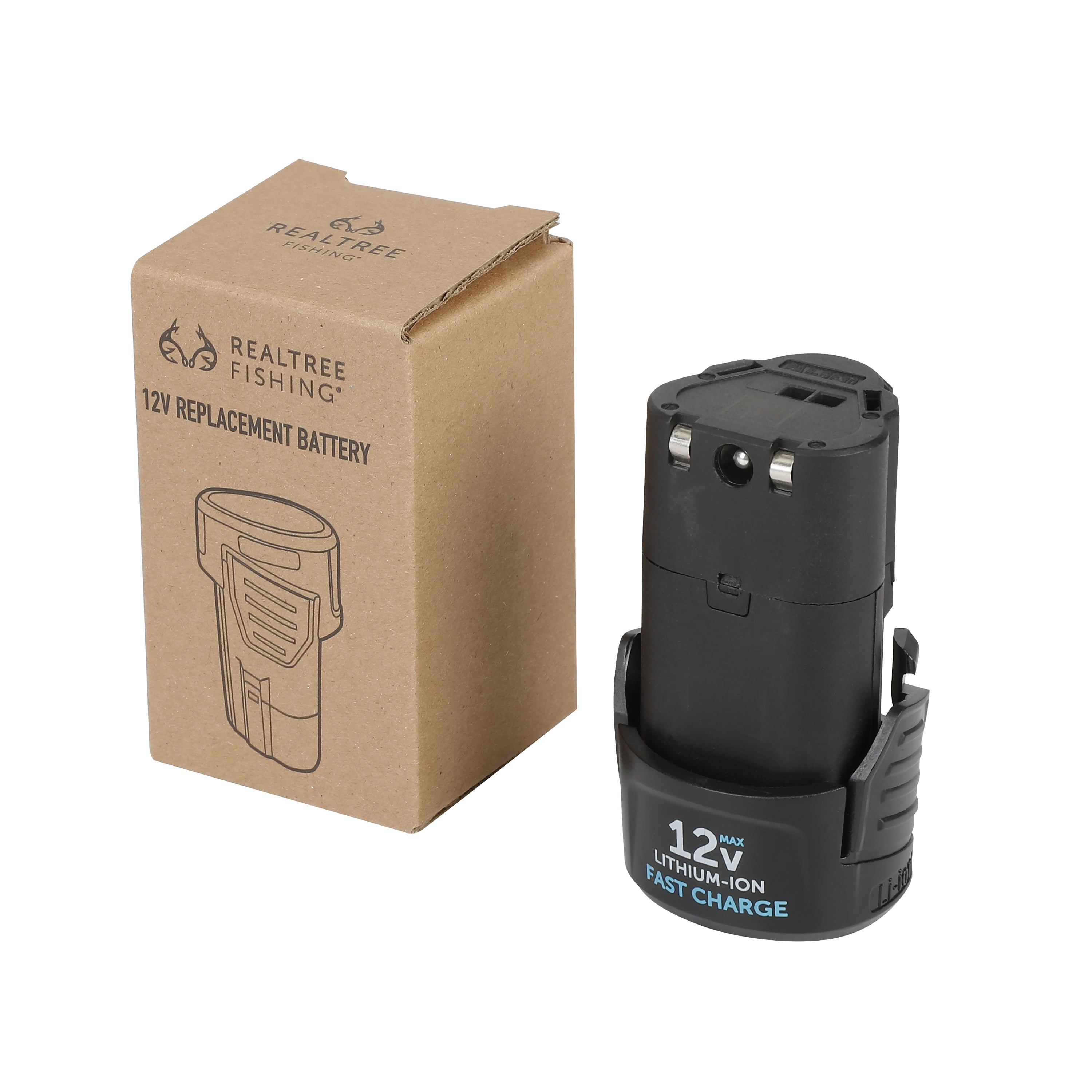 RealTree 12V Fillet Knife Replacement Battery, 2000mAh Rechargeable Power Pack