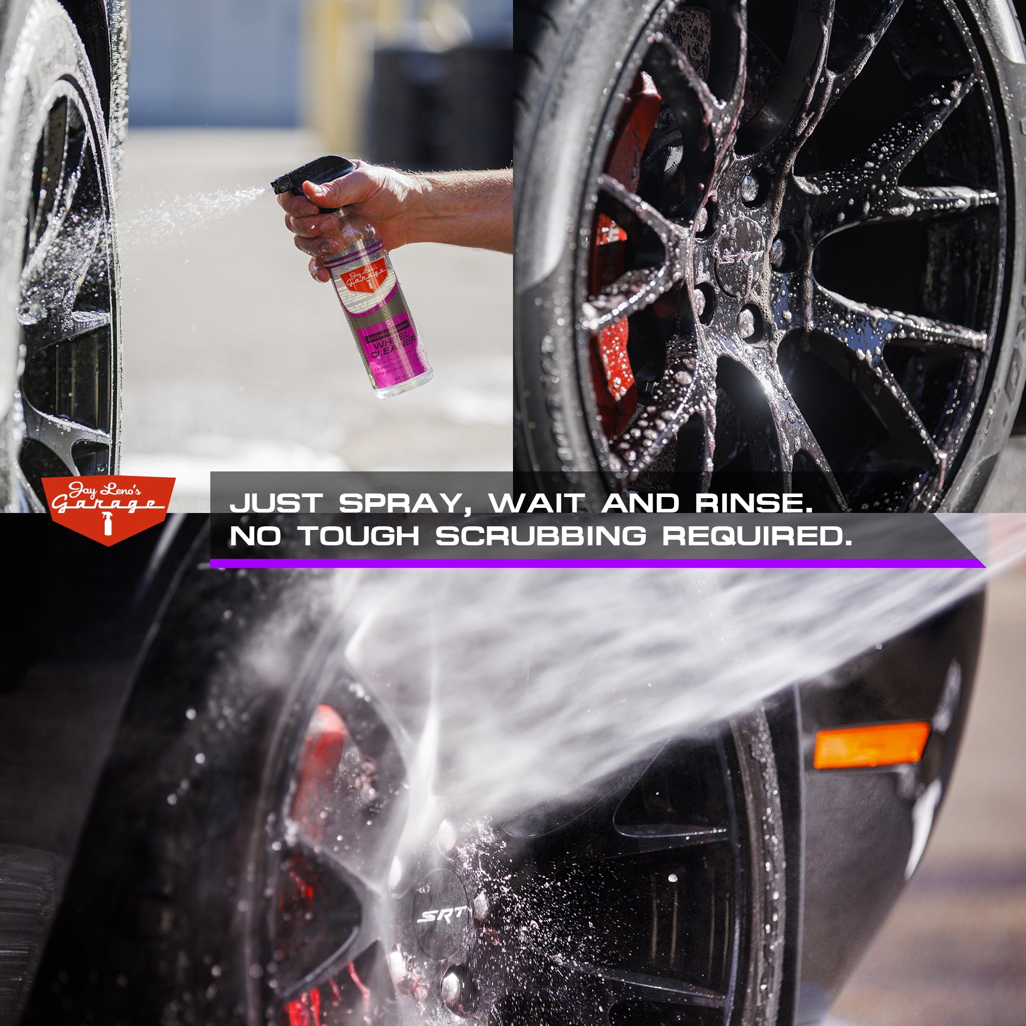 Jay Leno's Garage Wheel Cleaner (16 oz) - Easily Cleans Car Wheels