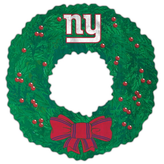 New York Giants 16'' Team Wreath Sign