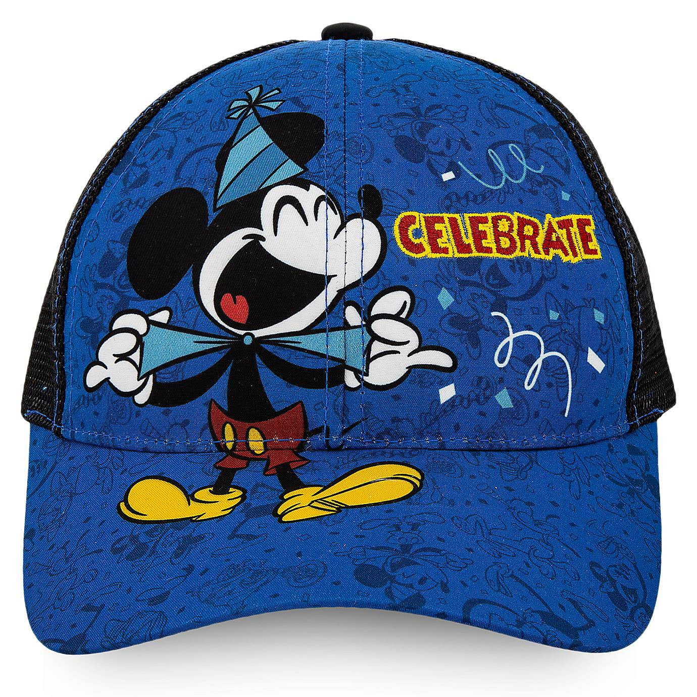 Disney Store Mickey Mouse 90th Anniversary Hat Cap Kids Boys One Size Adjustable Walmart Com