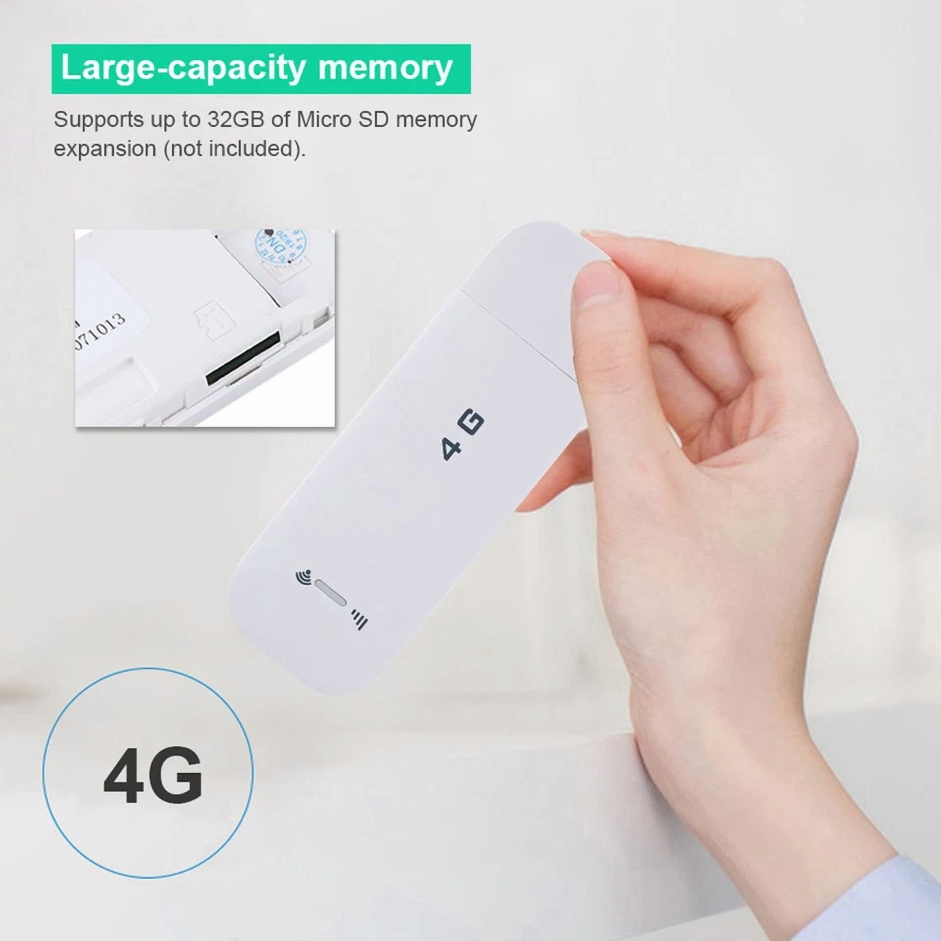 4G Lte Unlocked Usb Dongle Modem Wireless Router Mobile Broadband Wifi Sim Card