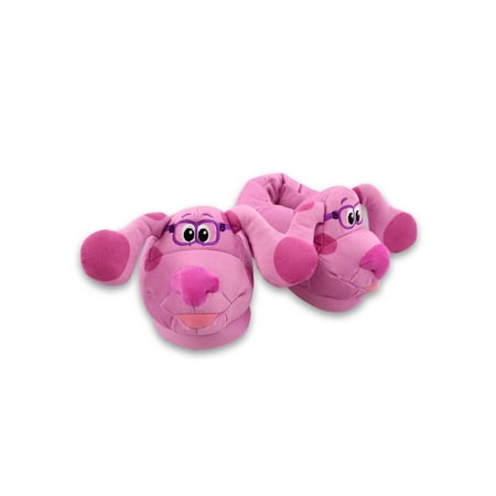 

Blue s Clues & You Magenta Slip on Plush 3D Toddler Slippers CH89373