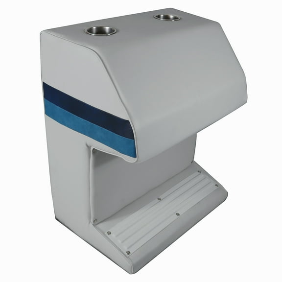 Premium Series Pontoon Captain, Steering Stand 3005-ABDK Grey / Navy / Blue