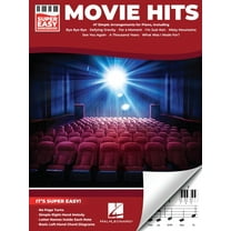 Movie Hits - Super Easy Songbook: 47 Film Favorites Arranged Simply for Piano, (Paperback)