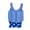 Blue, variant on IBTOM CASTLE Toddler Kid Girls Floatation Swimsuit with Adjustable Buoyancy Baby Float Suit Swim Vest Swimwear Bathing Suit, One Piece