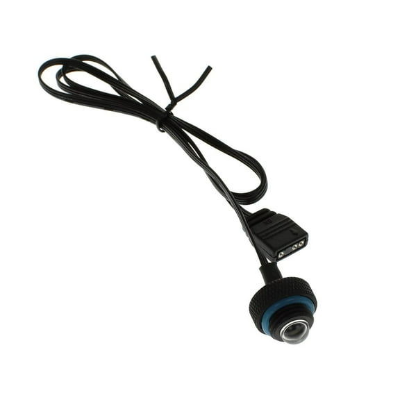 XSPC 5V 3Pin aRGB LED Blank G1/4" Plug, Matte Black