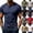 34#(Navy), variant on Men's Henley Short Sleeve Shirt Lightweight T-Shirts Moisture Wicking Tee Casual Summer Basic Solid Shirt (Army Green,XL)