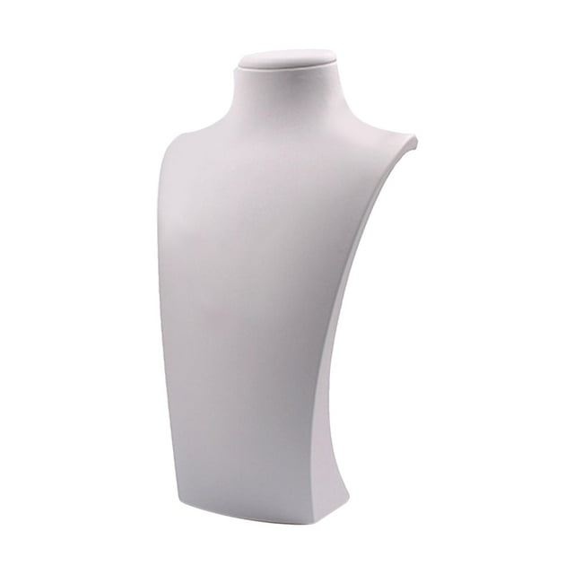 S SERENABLE Jewelry Display Stand White 17x33.5cm