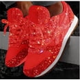 thumbnail image 2 of Shoes For Women Sneakers Trendy Walking Running Shoes Athletic Anti-Slip Fashion Slip On Comfort Platform Shoes, 2 of 8