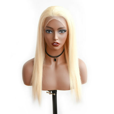 BEAUDIVA #613 Blonde 13*4 Lace Front Wig with Baby Hair Brazilian Straight Human Hair (Best Cheap Lace Front Wigs)