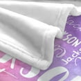 thumbnail image 4 of Custom Blanket with Name for Adults Kids Personalized Blanket and Throw Customized Flannel Name Blanket Personalized (Style-2, 30x40), 4 of 6