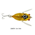 thumbnail image 4 of False Bait Lifelike Lure Abdomen Groove No Burr Firm Artificial Fishing Tools Anti-hanging Bottom Simulated Fish Scale Pattern Gold, 4 of 6