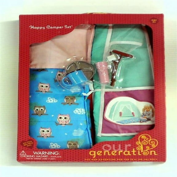 Our Generation Happy Camper Set for most 18 Dolls