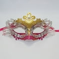 thumbnail image 2 of Mens And Womens Masquerade With Rhinestone Chain Carnival Decoration Suitable For Party, 2 of 3