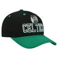 thumbnail image 3 of Men's Mitchell & Ness Black/Kelly Green Boston Celtics Backside Script 2-Tone Pro Crown Adjustable Hat, 3 of 4