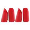 thumbnail image 1 of 4 Uds. Cubiertas de goma para mancuernas para levantamiento de pesas, empuñaduras antideslizantes para manos, empuñaduras de barra gruesas para entrenamiento físico, empuñadura con mancuernas, 1 of 6