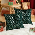 thumbnail image 6 of Gqtwoy Soft Fuzzy Decorative Pillow Covers, Snowflake Glitter Print, Christmas Decor, Home Bedroom Sofa Cushion, Cozy Winter Accents, Holiday Throw Pillow Cases, 6 of 6
