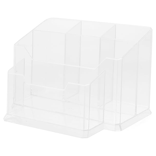 Miangastore Nail Tool Storage Box Desktop Cotton Brush Holder Manicure Tool Organizer Cosmetics Holder