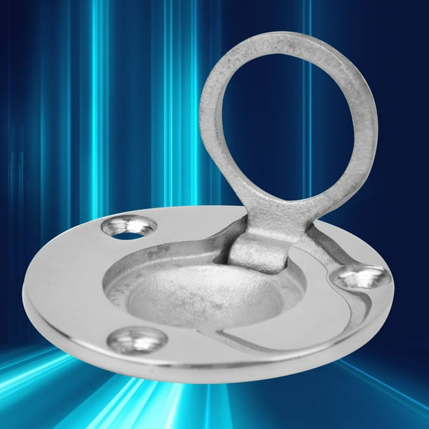 Anillo De Tiro Manija De Elevación Herrajes Para Botes Manija Para Bote Anillo De Tiro De Forma Redonda Acero Inoxidable 316 Tirador De Elevación De Cajón De Escotilla De Puerta Cergrey Boat Handle